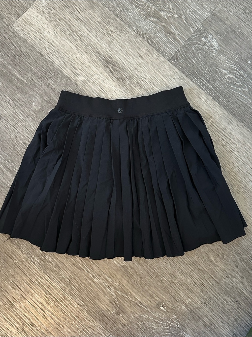 CRZ YOGA Black Pleated Mini Skirt - Picture 4 of 6